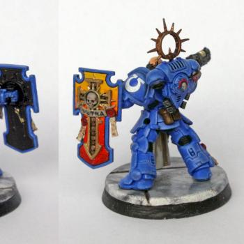 Ultramarine Primaris Lieutenant (Imperium version) by Starscream