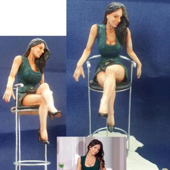 Denise Milani Green Instagram Dress by arnolbre