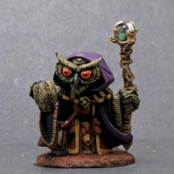 Dark Sword Owl Wizard by superbug983