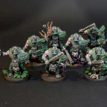Imperial Guard Ogryns Bullgryns by NeonForgeStudio