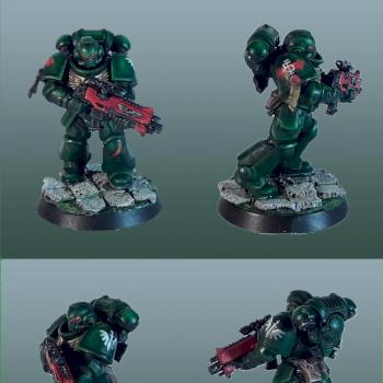 Dark Angels Primaris Intercessor by Noxred