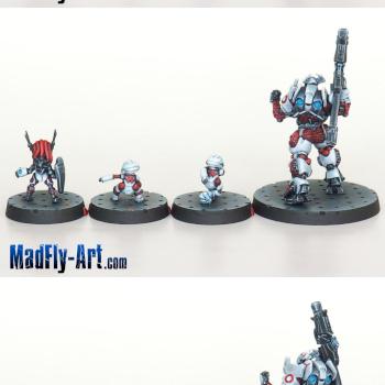 Taskmasters, Bakunin SWAST Team by MadFlyArtStudio