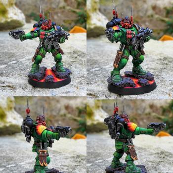 Infiltrator Sergeant Salamander Primaris by CerberusXt