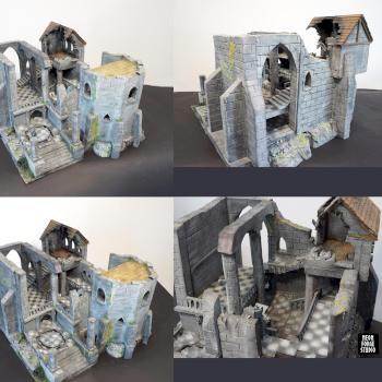 Age of Sigmar / WFB Terrain Piece - Castle by NeonForgeStudio