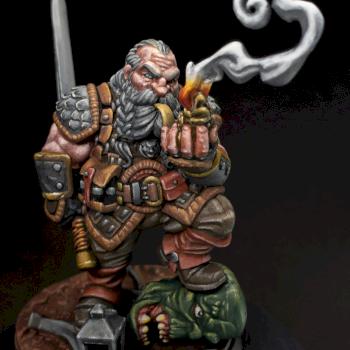 Dwarf Witcher by cyberbum