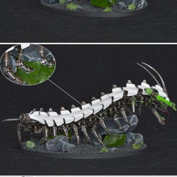Necron canoptek tomb stalker by Shi Vral