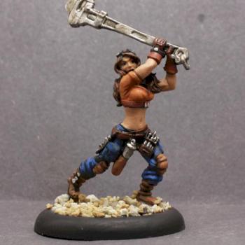 Bombshell Female Mechanic Warrior by superbug983