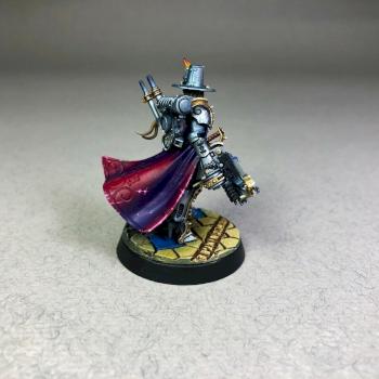 Inquisitor Greyfax Silver Armour by TheBirdsAreBlack