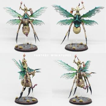 Plague Drone of Nurgle Musician by fantasy-miniatures