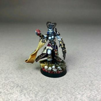 Pin-up Chaos Inquisitor Daemonette by TheBirdsAreBlack