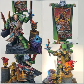Azrael - Dark Angels Chapter Master by Caldier
