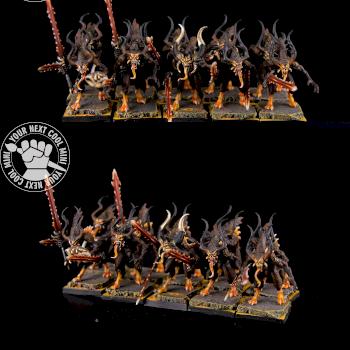 Warhammer AoS/FB Daemons Of Khorne Bloodletters by cool-minis.com