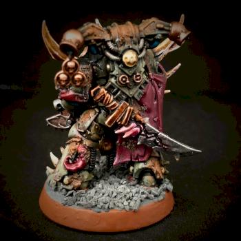 Plague Marine with Bolter back by CriticalStatePatient