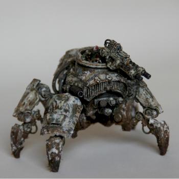 kitbashed goblin mech 1 by disturbing_presence