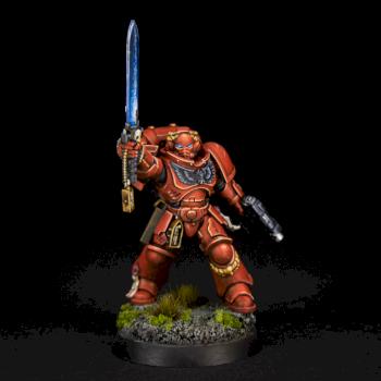 Blood Angels Captain by CaptainObvious