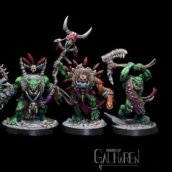 Warhammer Underworlds - Hedkrakka's Madmob by Galharen