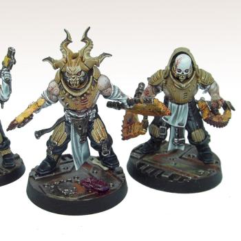 Corpse Grinder Cultists by Haemogoblin