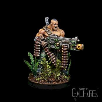 Sergeant Harker, Catachan Kill Team by Galharen