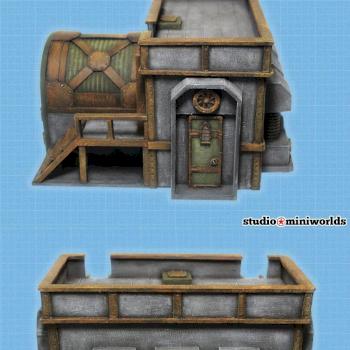 Warhammer 40k pumping station by Miniworlds Studio