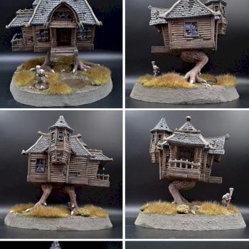Baba Yaga's Hut by Genryu