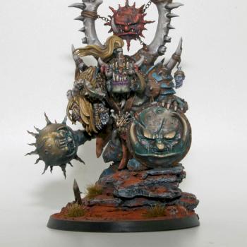 Orruk Megaboss Ironjawz by cerebralerebus