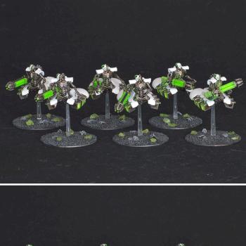 Necron destroyers by Shi Vral