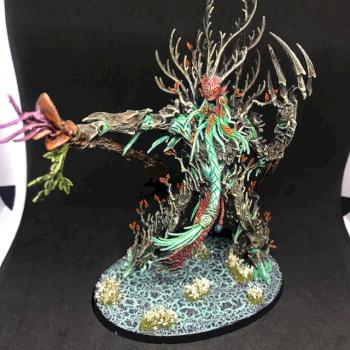TREELORD SYLVANETH WOODELVES ELFOS SILVANOS  WARHAMMER AOS by juanlurockerman