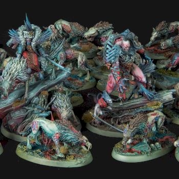 Soulbight Virkos direwolves army Radukar Belladonna by lomarot