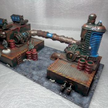 sector mechanicus thermic plasma transformer facility by thecat
