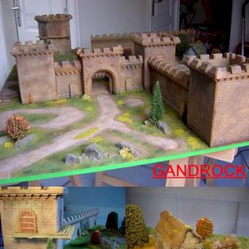 Une forteresse médiévale by gandalf95