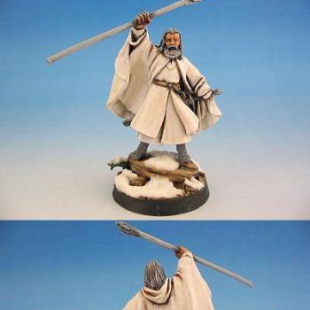Gandalf the White Lord of the Rings LOTR by mb kh lotrminiatures