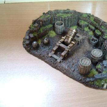 forgeworld empire mortar emplacemet by jamiebecciwalsh