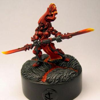 Eldar Howling Banshees Exarch by Dazzler