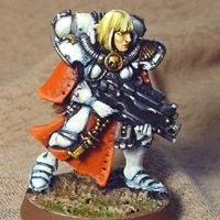 40k sister of battle by Carcharodon