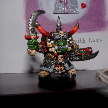 old school ghazghkull by borgut