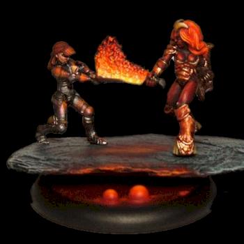Imogen vs Triel (re-post) by lonewolf