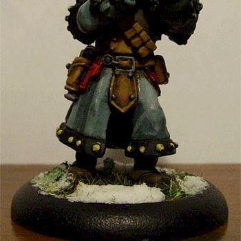 Mortar crew Khador by Baru