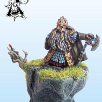 LOTR MIGHTY DWARF LORD DÁIN IRONFOOT by Purc