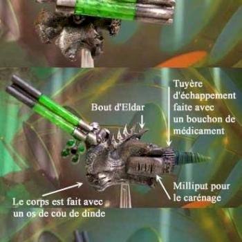 Necron Destroyer Homemade by skycaptain