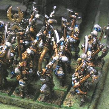 high elves white lions regiment #2 by brimar