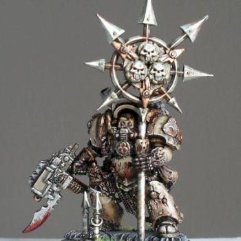 Nurgle Chosen Icon bearer by Shaggsy2005