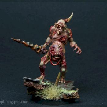 Nurgle Plaguebearer by WellofEternity