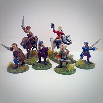 Highland high command at Culloden by THE CID