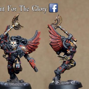 Blood Angels Chaplain by PaintForTheGlory