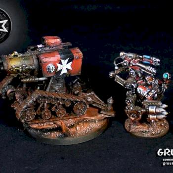 Black templars thunderfire cannon by Gruumsh
