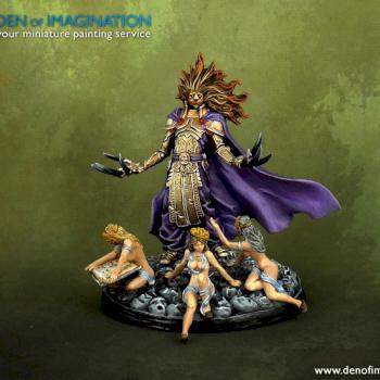 Kingdom Death: Lion Knight by DEN of IMAGINATION