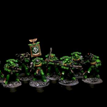 Salamanders tactical squad by goblet