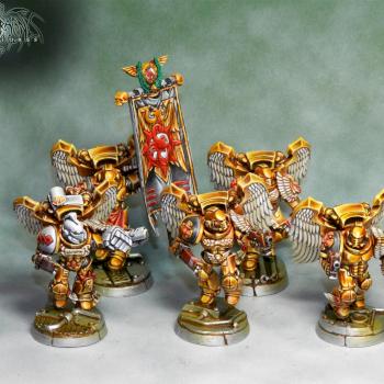Blood Scorpions Command Squad by Umbra Draconis