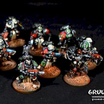 Black templars Sternguard Veteran Squad by Gruumsh