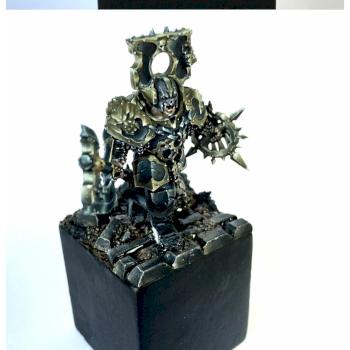 Khorne Bloodbound Black Legion Blood Warrior NMM by bindaro